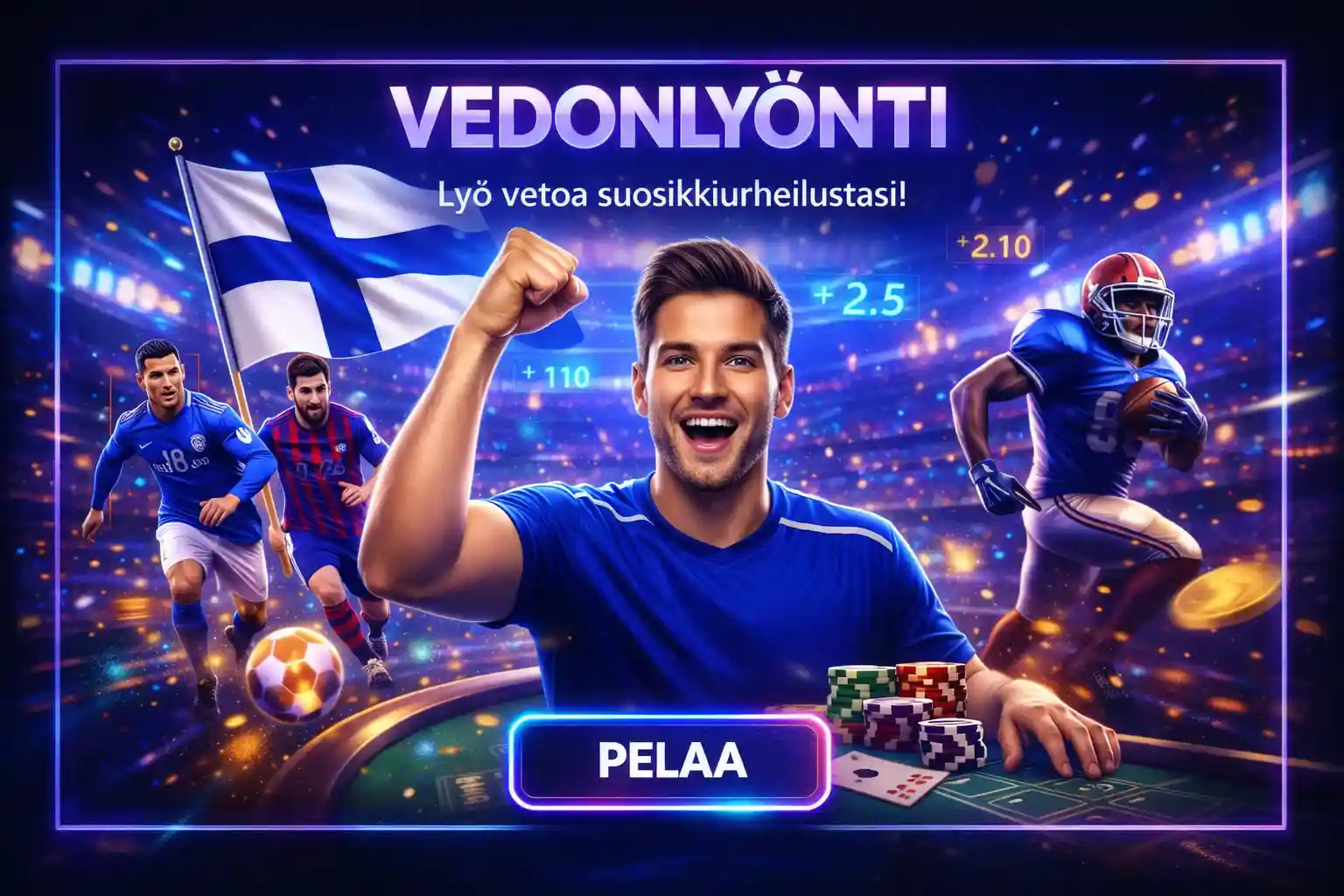 Urheilufani ja vedonlyönti stadionilla Suomessa